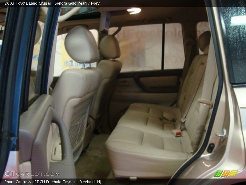 Sonora Gold Pearl / Ivory 2003 Toyota Land Cruiser