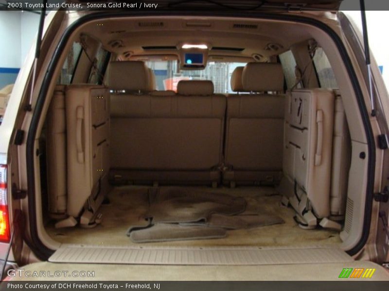 Sonora Gold Pearl / Ivory 2003 Toyota Land Cruiser