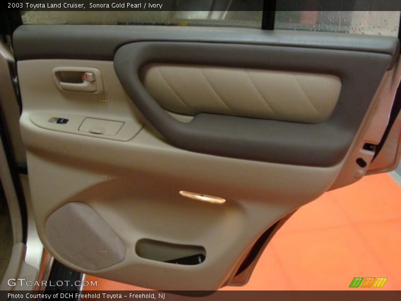 Sonora Gold Pearl / Ivory 2003 Toyota Land Cruiser