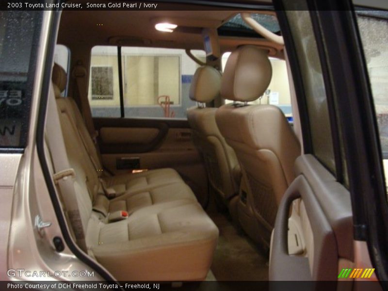 Sonora Gold Pearl / Ivory 2003 Toyota Land Cruiser