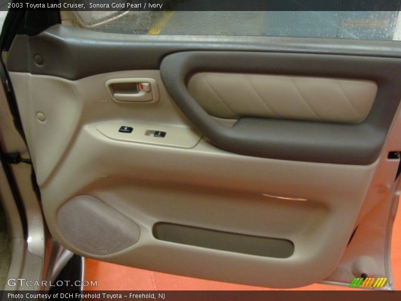 Sonora Gold Pearl / Ivory 2003 Toyota Land Cruiser