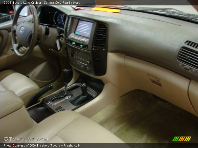 Sonora Gold Pearl / Ivory 2003 Toyota Land Cruiser