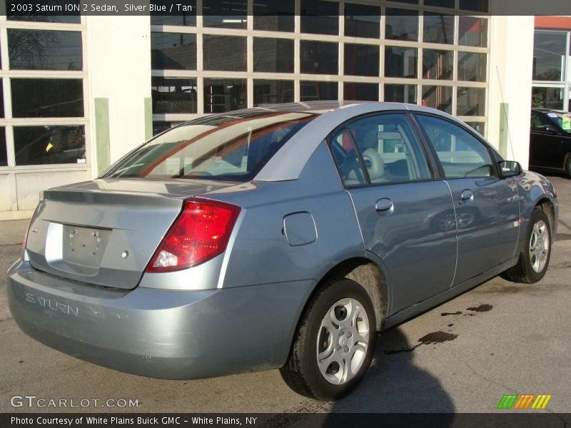 Silver Blue / Tan 2003 Saturn ION 2 Sedan