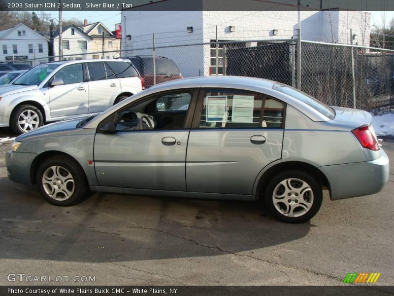 Silver Blue / Tan 2003 Saturn ION 2 Sedan