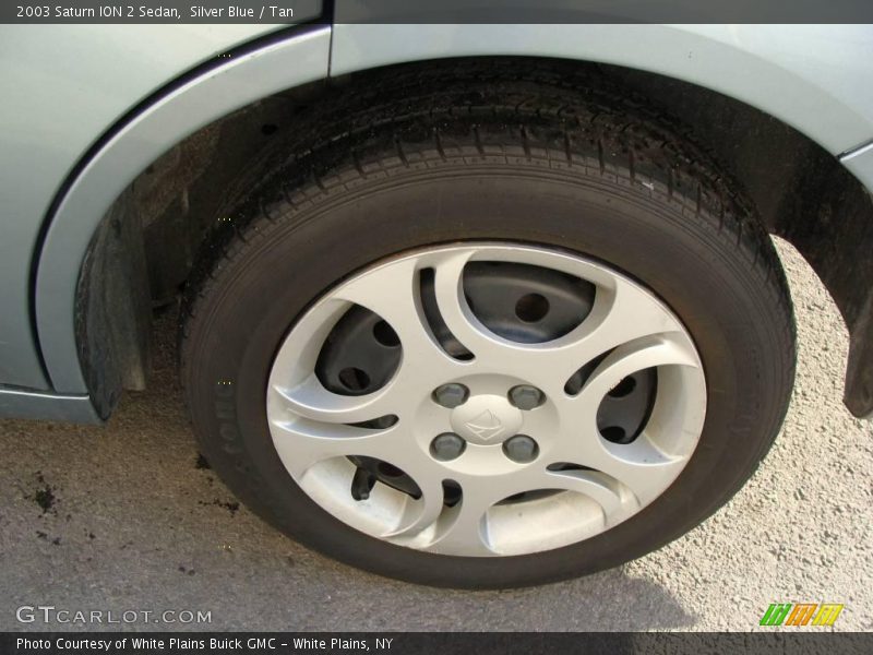 Silver Blue / Tan 2003 Saturn ION 2 Sedan