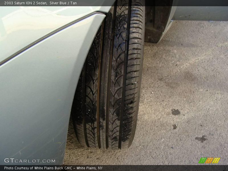 Silver Blue / Tan 2003 Saturn ION 2 Sedan