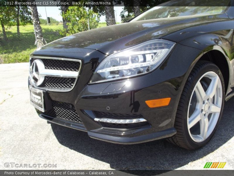 Black / Almond/Mocha 2012 Mercedes-Benz CLS 550 Coupe