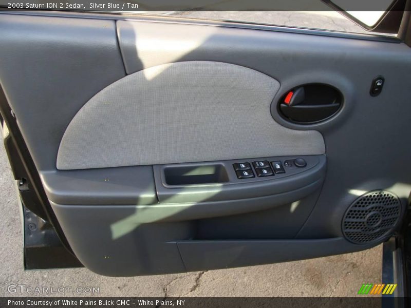 Silver Blue / Tan 2003 Saturn ION 2 Sedan