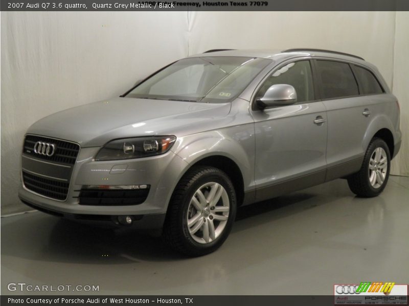 Quartz Grey Metallic / Black 2007 Audi Q7 3.6 quattro