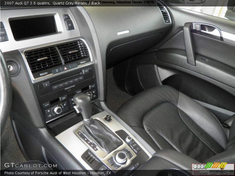 Quartz Grey Metallic / Black 2007 Audi Q7 3.6 quattro