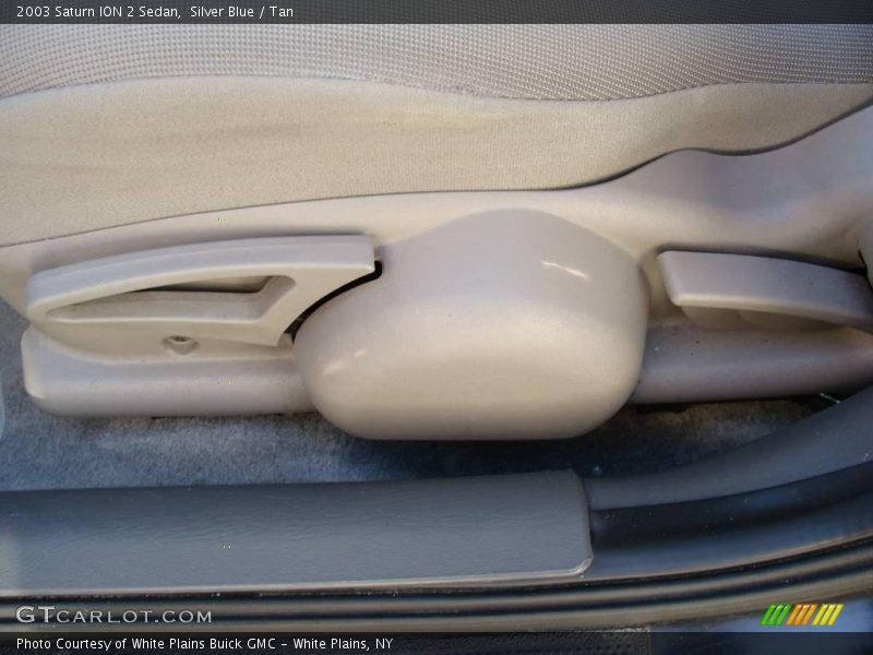 Silver Blue / Tan 2003 Saturn ION 2 Sedan