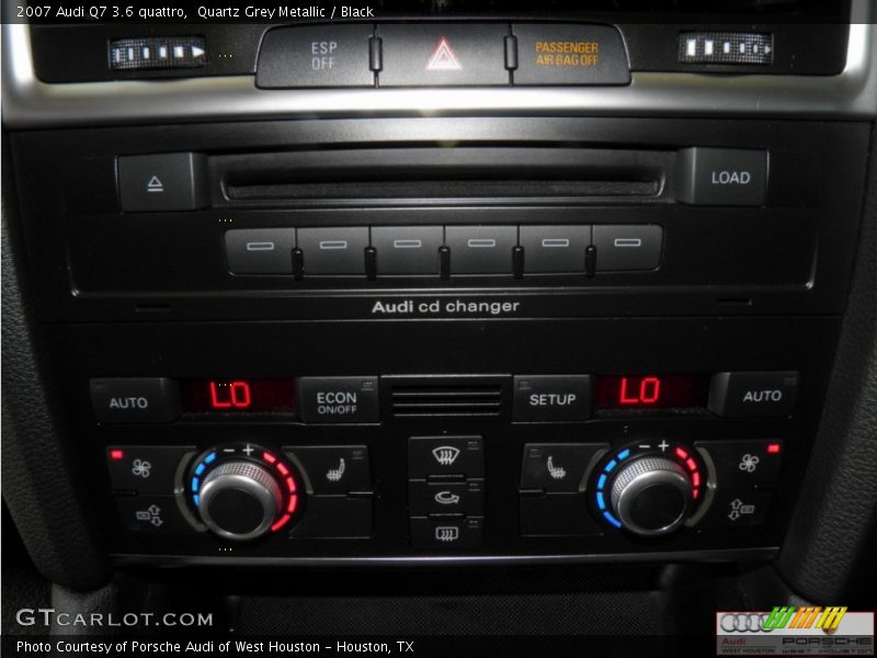 Quartz Grey Metallic / Black 2007 Audi Q7 3.6 quattro