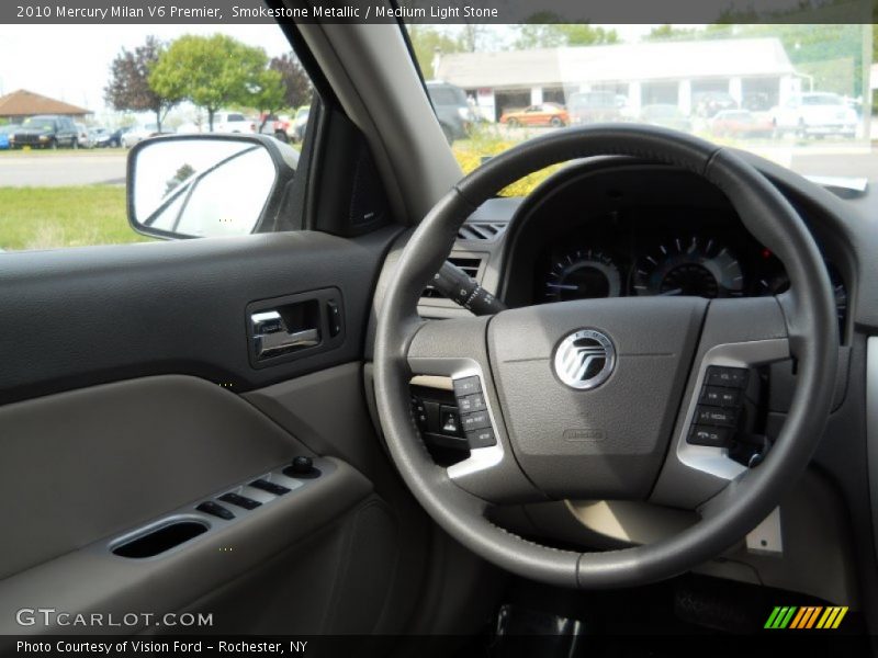 Smokestone Metallic / Medium Light Stone 2010 Mercury Milan V6 Premier