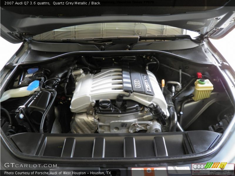 Quartz Grey Metallic / Black 2007 Audi Q7 3.6 quattro