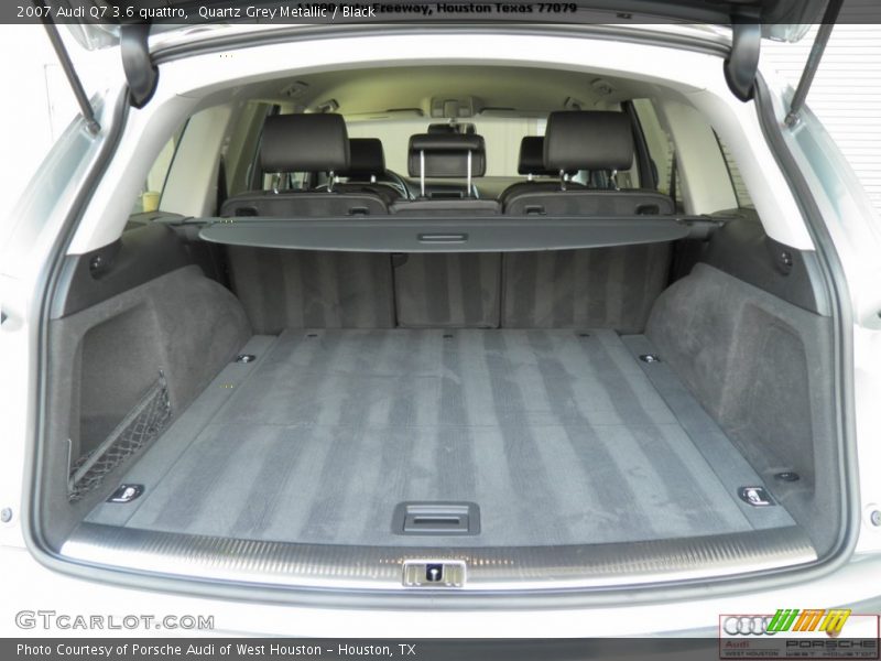 Quartz Grey Metallic / Black 2007 Audi Q7 3.6 quattro