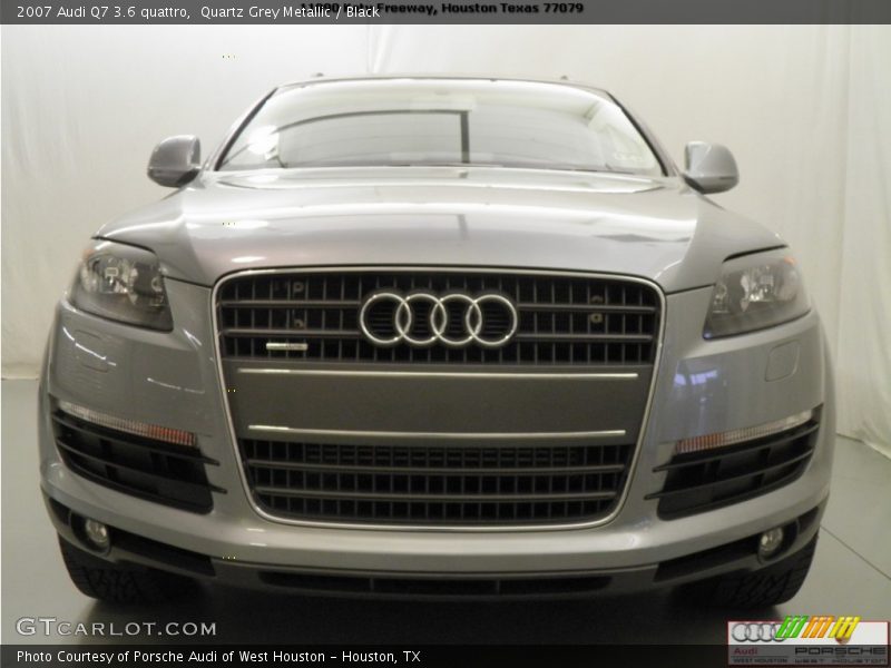 Quartz Grey Metallic / Black 2007 Audi Q7 3.6 quattro
