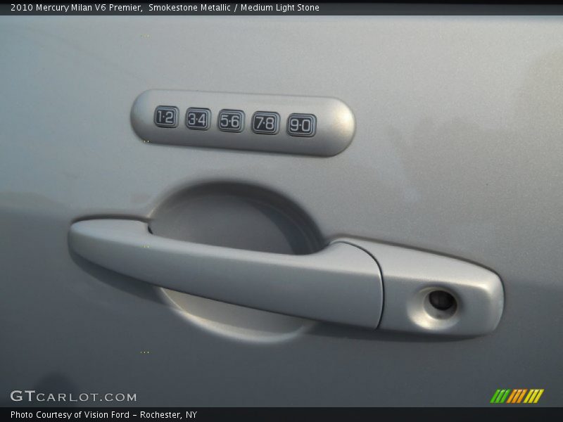 Smokestone Metallic / Medium Light Stone 2010 Mercury Milan V6 Premier