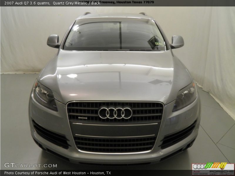 Quartz Grey Metallic / Black 2007 Audi Q7 3.6 quattro