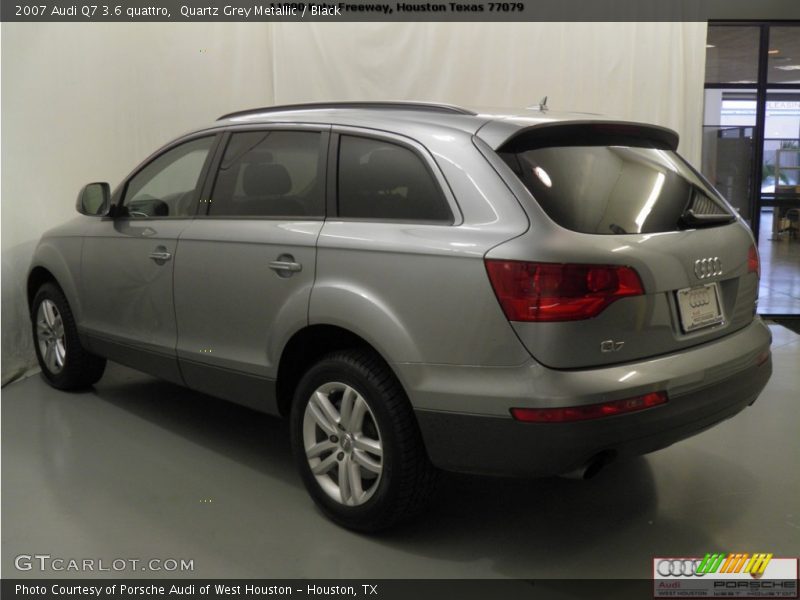 Quartz Grey Metallic / Black 2007 Audi Q7 3.6 quattro