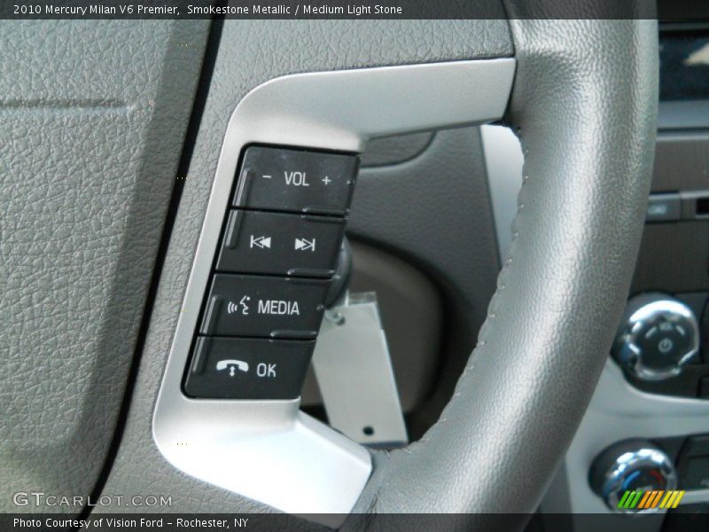 Smokestone Metallic / Medium Light Stone 2010 Mercury Milan V6 Premier