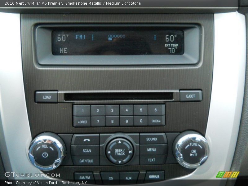 Smokestone Metallic / Medium Light Stone 2010 Mercury Milan V6 Premier