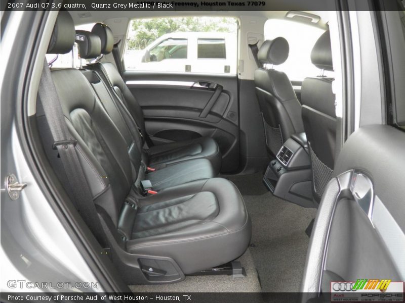 Quartz Grey Metallic / Black 2007 Audi Q7 3.6 quattro