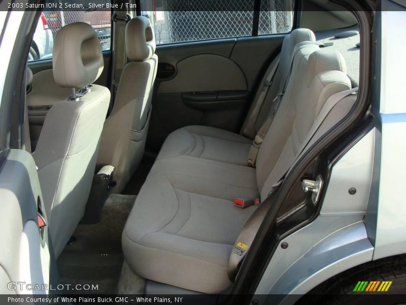Silver Blue / Tan 2003 Saturn ION 2 Sedan