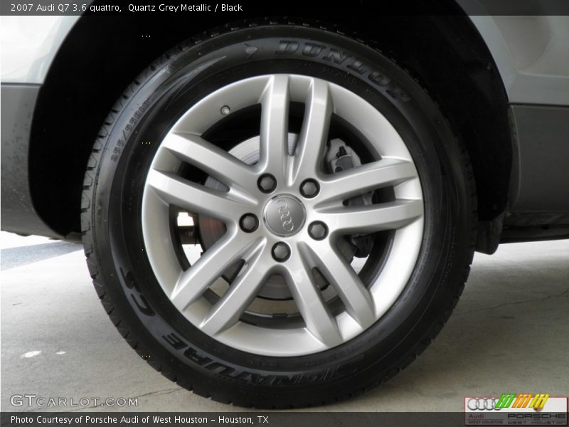 Quartz Grey Metallic / Black 2007 Audi Q7 3.6 quattro