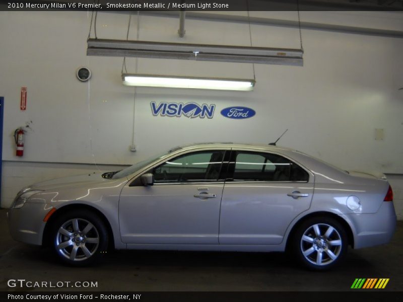 Smokestone Metallic / Medium Light Stone 2010 Mercury Milan V6 Premier