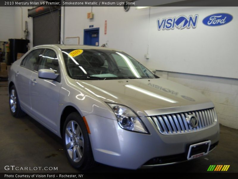 Smokestone Metallic / Medium Light Stone 2010 Mercury Milan V6 Premier