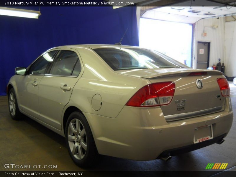Smokestone Metallic / Medium Light Stone 2010 Mercury Milan V6 Premier