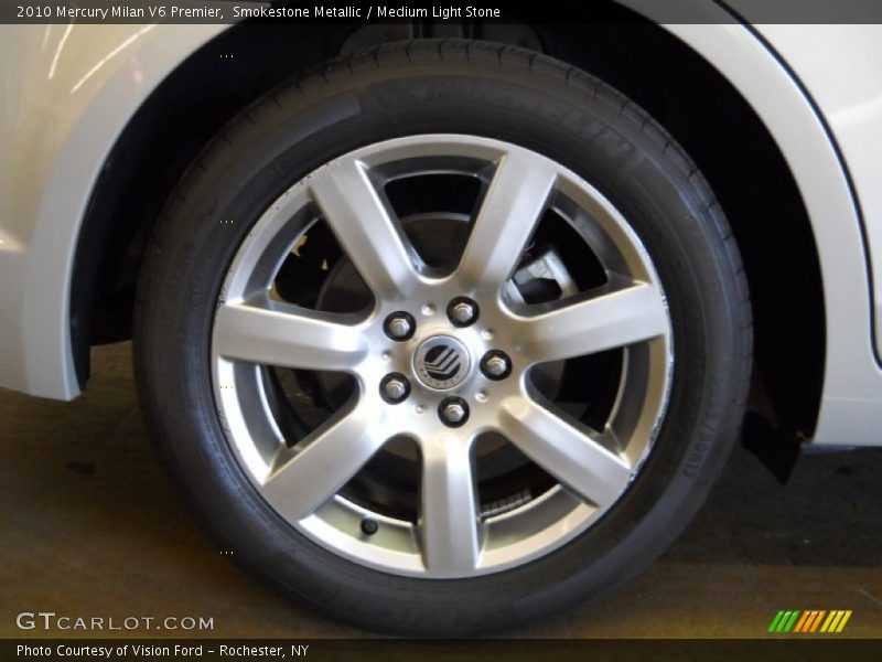 Smokestone Metallic / Medium Light Stone 2010 Mercury Milan V6 Premier
