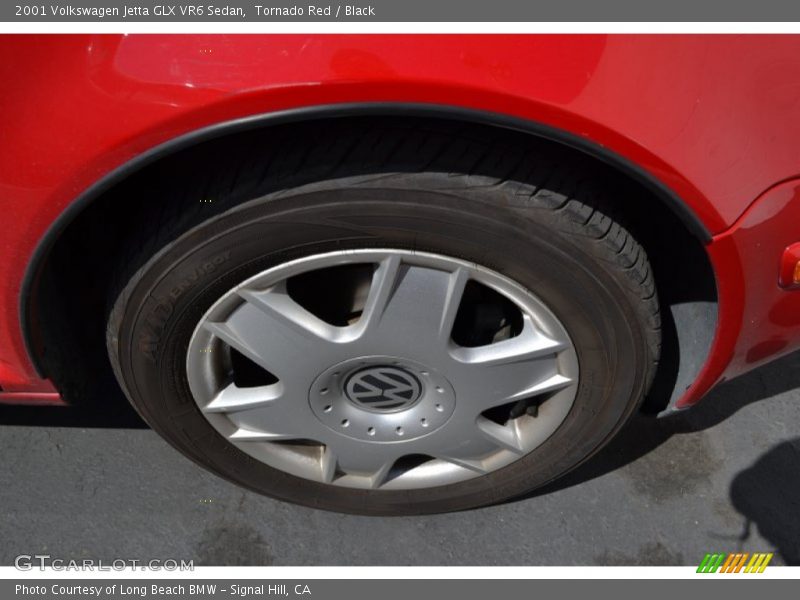 Tornado Red / Black 2001 Volkswagen Jetta GLX VR6 Sedan