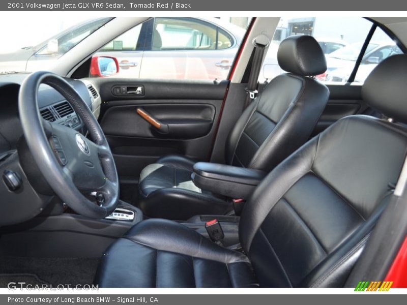 Tornado Red / Black 2001 Volkswagen Jetta GLX VR6 Sedan