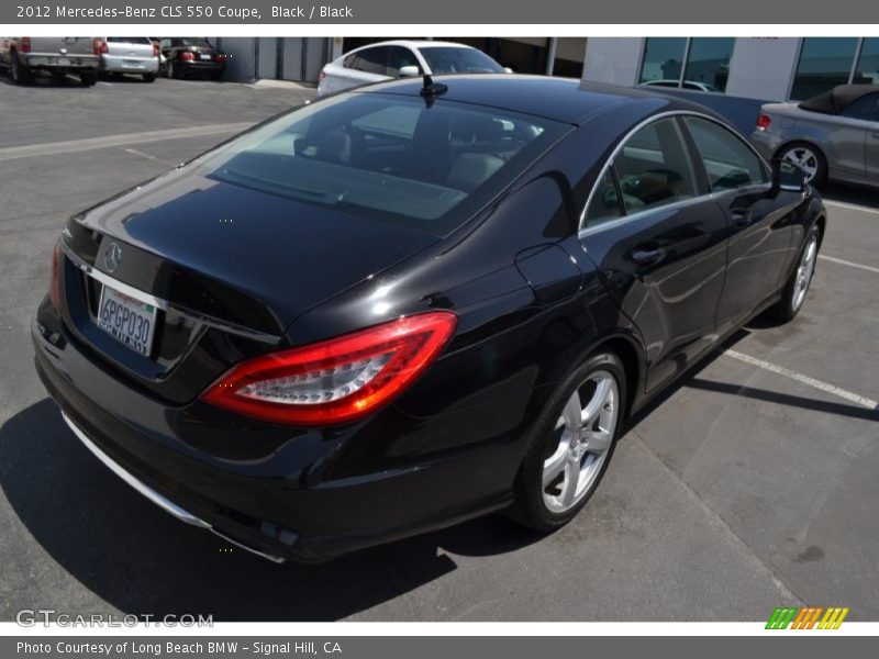 Black / Black 2012 Mercedes-Benz CLS 550 Coupe