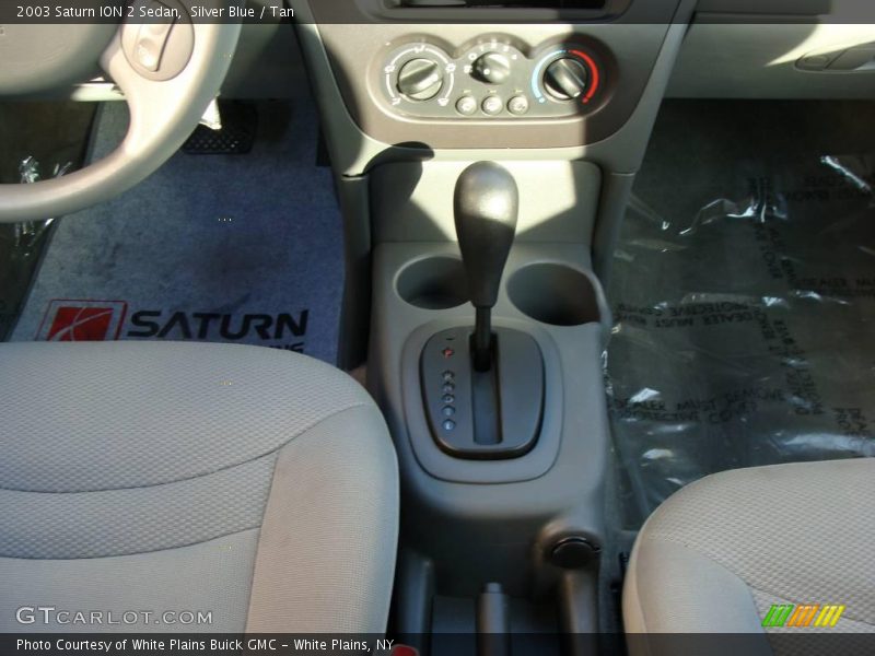 Silver Blue / Tan 2003 Saturn ION 2 Sedan
