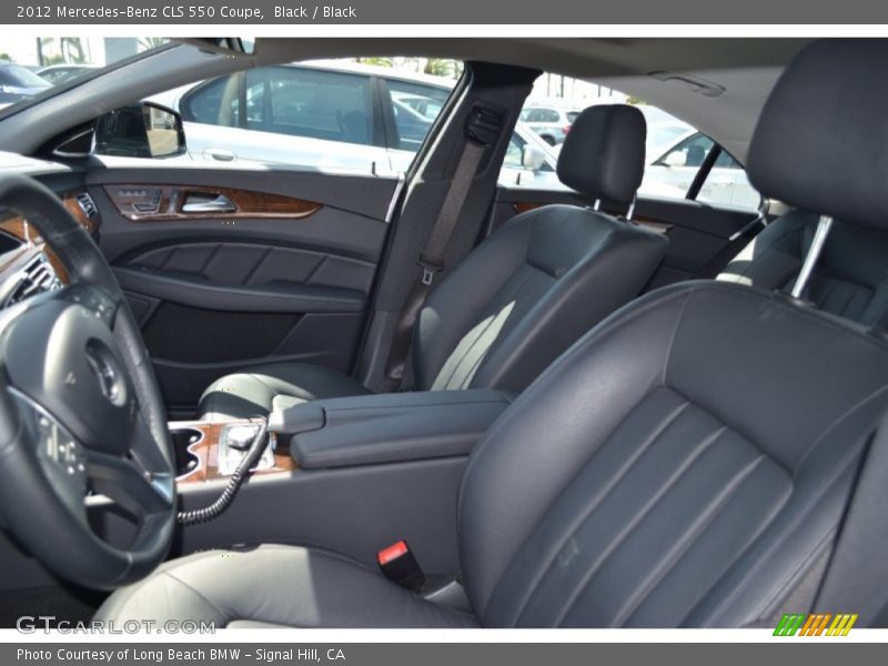 Black / Black 2012 Mercedes-Benz CLS 550 Coupe