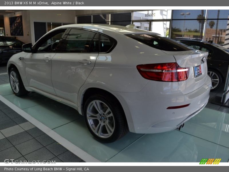 Alpine White / Black 2013 BMW X6 M M xDrive