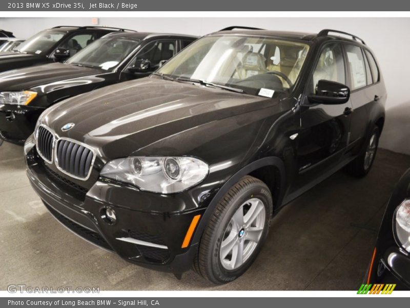 Jet Black / Beige 2013 BMW X5 xDrive 35i