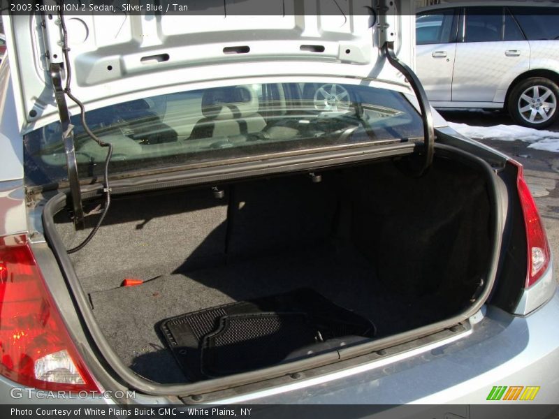 Silver Blue / Tan 2003 Saturn ION 2 Sedan