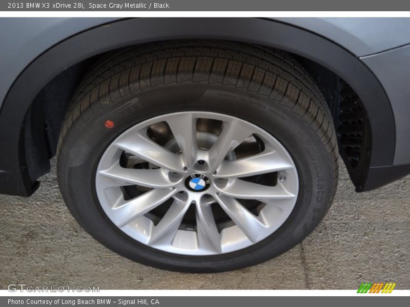 Space Gray Metallic / Black 2013 BMW X3 xDrive 28i
