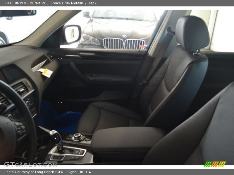 Space Gray Metallic / Black 2013 BMW X3 xDrive 28i