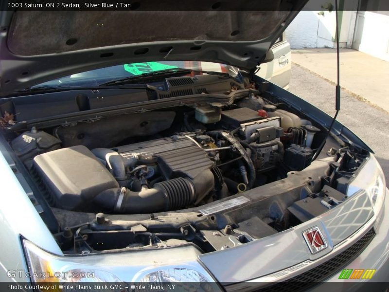 Silver Blue / Tan 2003 Saturn ION 2 Sedan