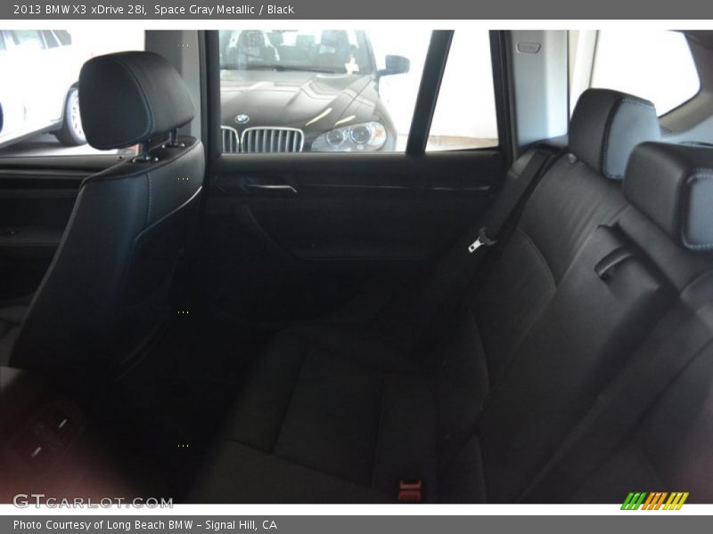 Space Gray Metallic / Black 2013 BMW X3 xDrive 28i