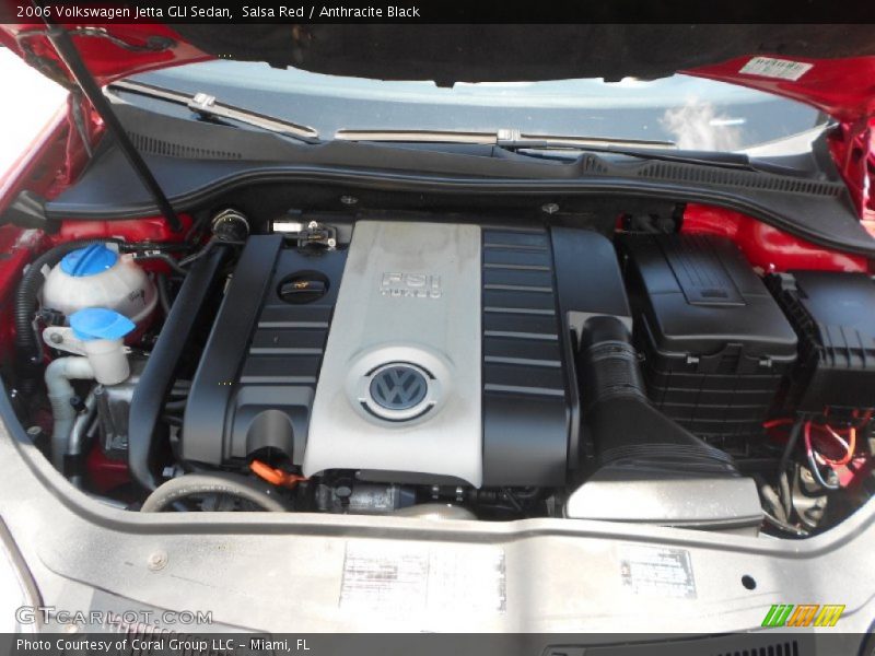 Salsa Red / Anthracite Black 2006 Volkswagen Jetta GLI Sedan