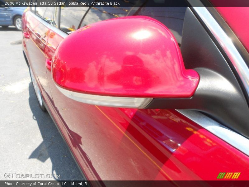 Salsa Red / Anthracite Black 2006 Volkswagen Jetta GLI Sedan