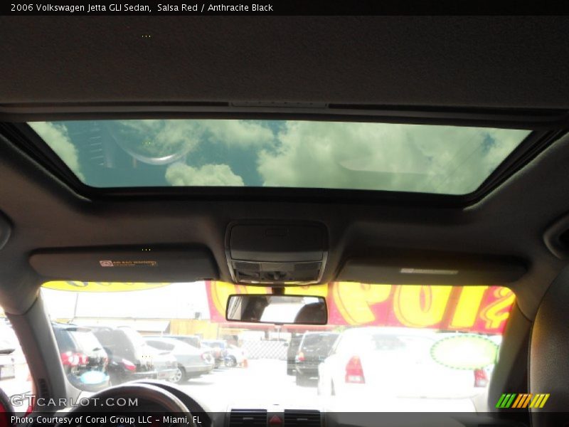 Salsa Red / Anthracite Black 2006 Volkswagen Jetta GLI Sedan