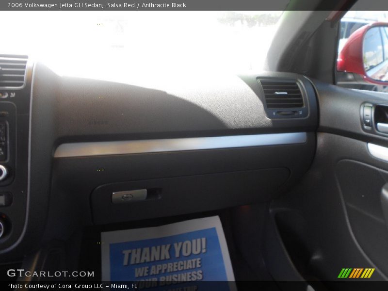 Salsa Red / Anthracite Black 2006 Volkswagen Jetta GLI Sedan