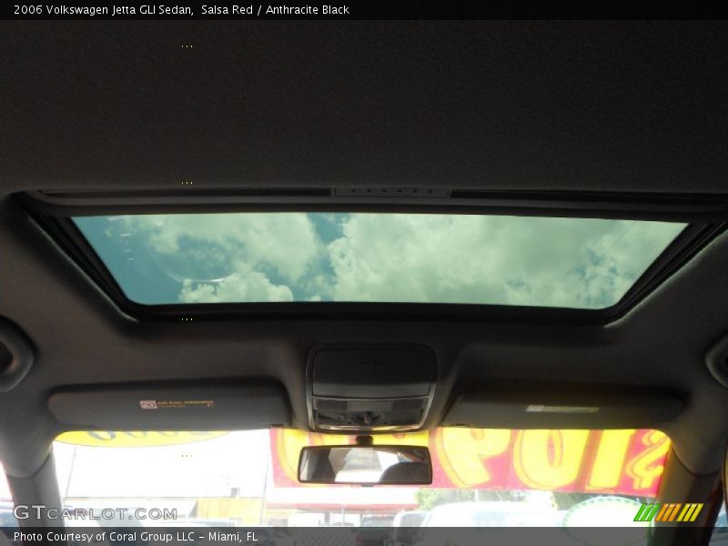 Salsa Red / Anthracite Black 2006 Volkswagen Jetta GLI Sedan