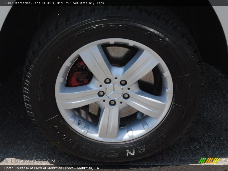 Iridium Silver Metallic / Black 2007 Mercedes-Benz GL 450